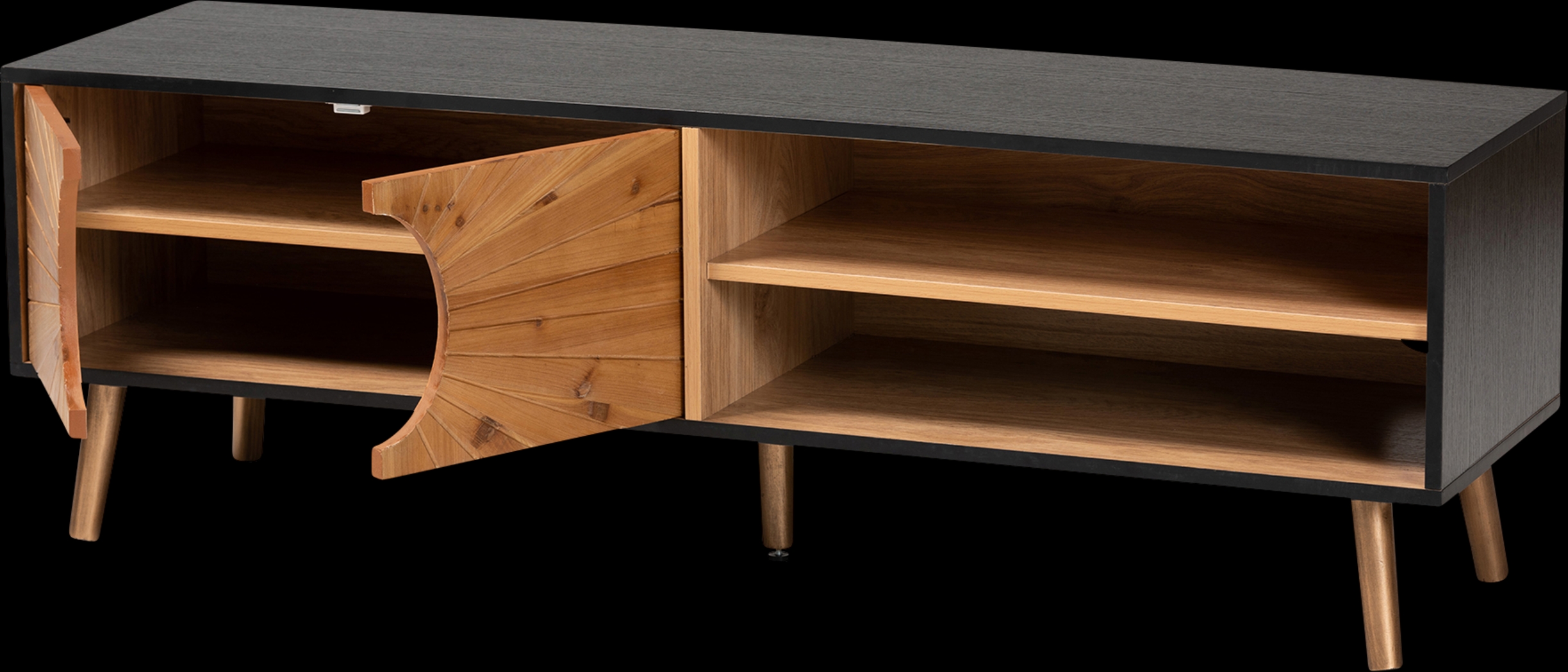 Bretcoe Brown 55.5in. Console - Thumbnail - Image 4