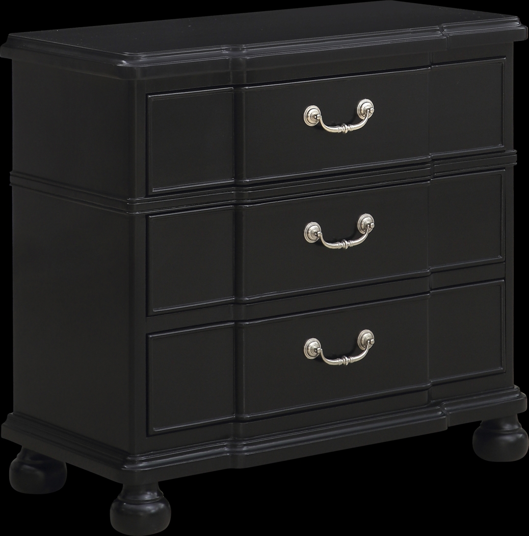 Breton Black Accent Cabinet - Thumbnail - Image 1