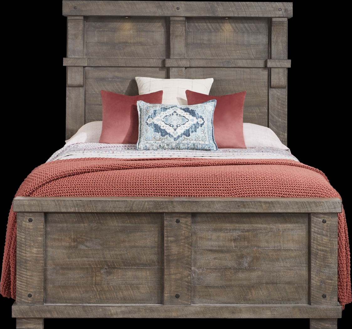 Bretten Crossing Gray 5 Pc Queen Bedroom - Thumbnail - Image 3