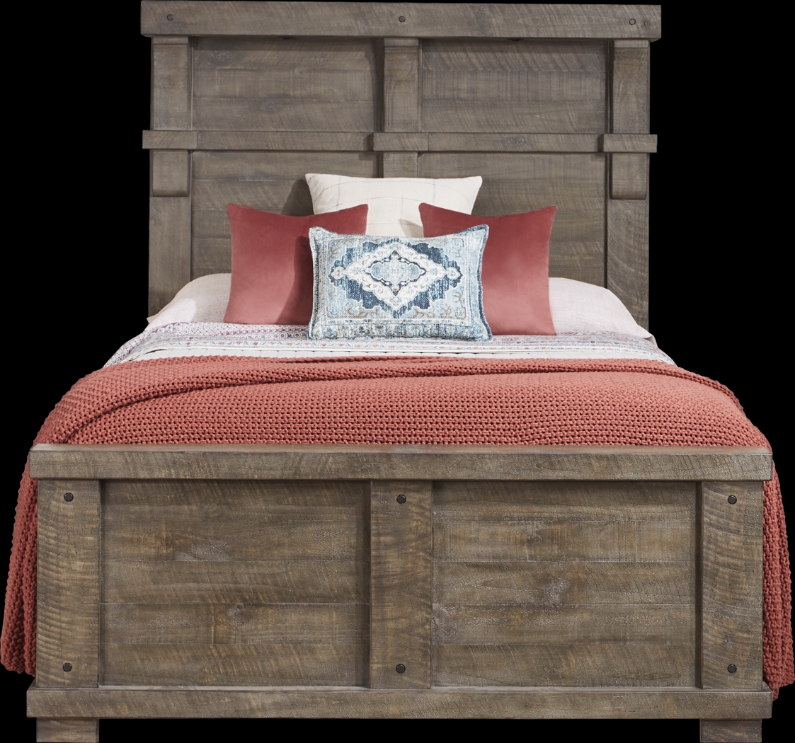 Bretten Crossing Gray 5 Pc Queen Bedroom - Thumbnail - Image 2