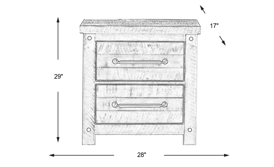 Dimension Image. Please refer to the Dimension Tab on this page for dimension details.