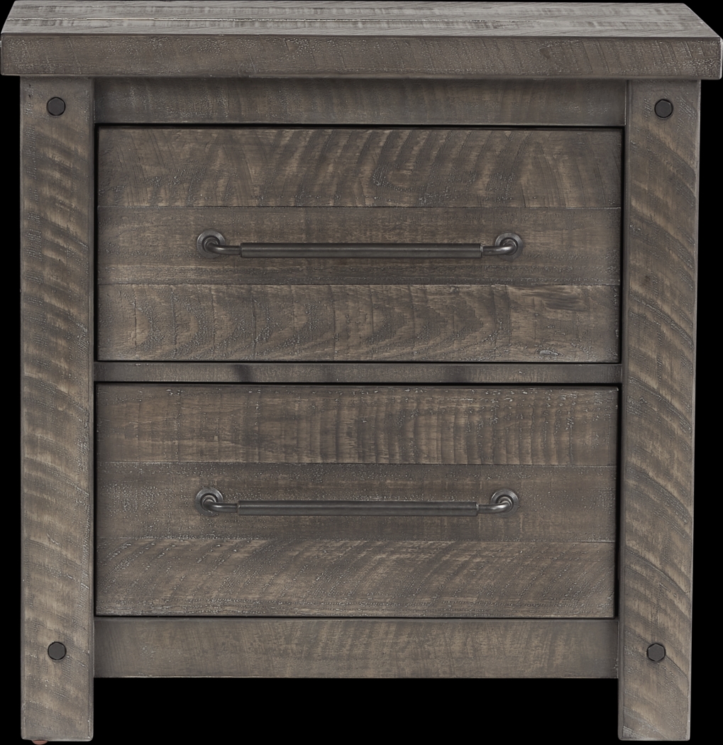 Bretten Crossing Gray Nightstand - Thumbnail - Image 1