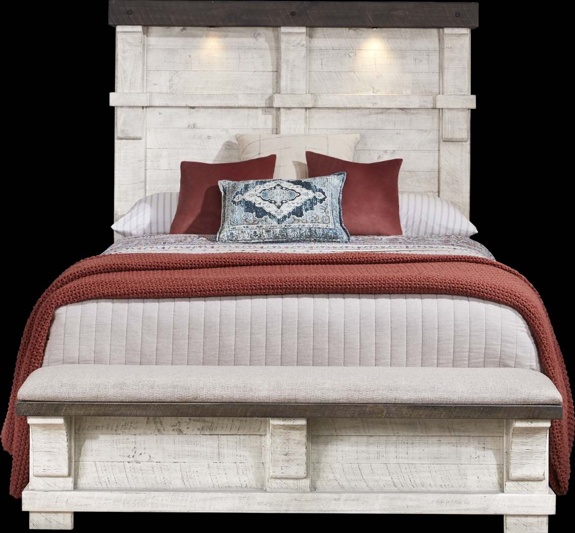 Bretten Crossing White 7 Pc King Bedroom - Thumbnail - Image 3