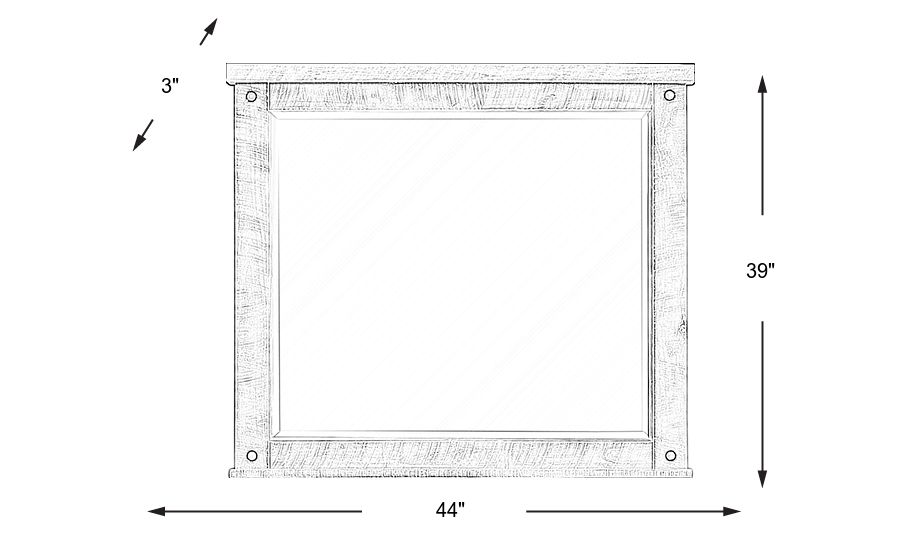 Dimension Image. Please refer to the Dimension Tab on this page for dimension details.