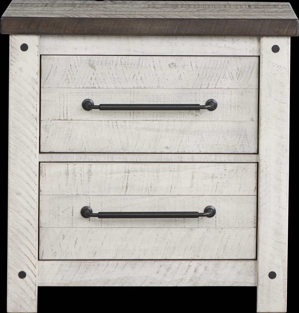 Bretten Crossing White 7 Pc King Bedroom - Thumbnail - Image 11