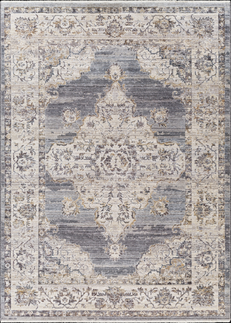 Brewer Gray 5' x 7'9 Rug - Thumbnail - Image 1