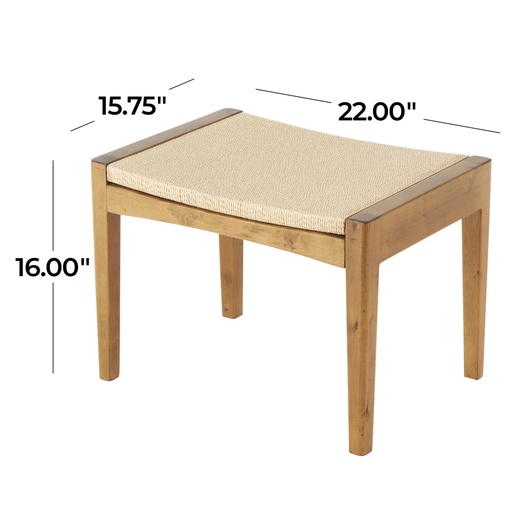 Brialea Light Oak Stool - Thumbnail - Image 7