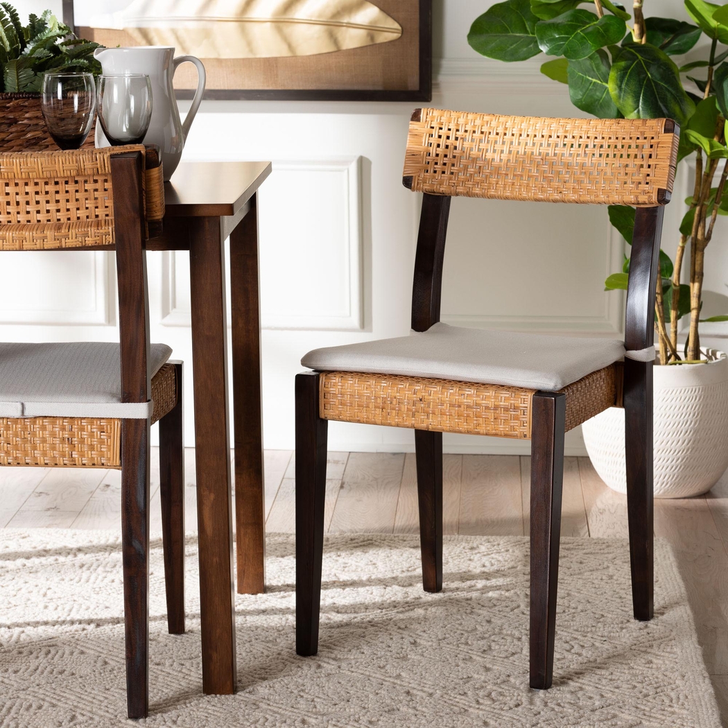 Briamaricy Brown Dining Chair - Thumbnail - Image 2