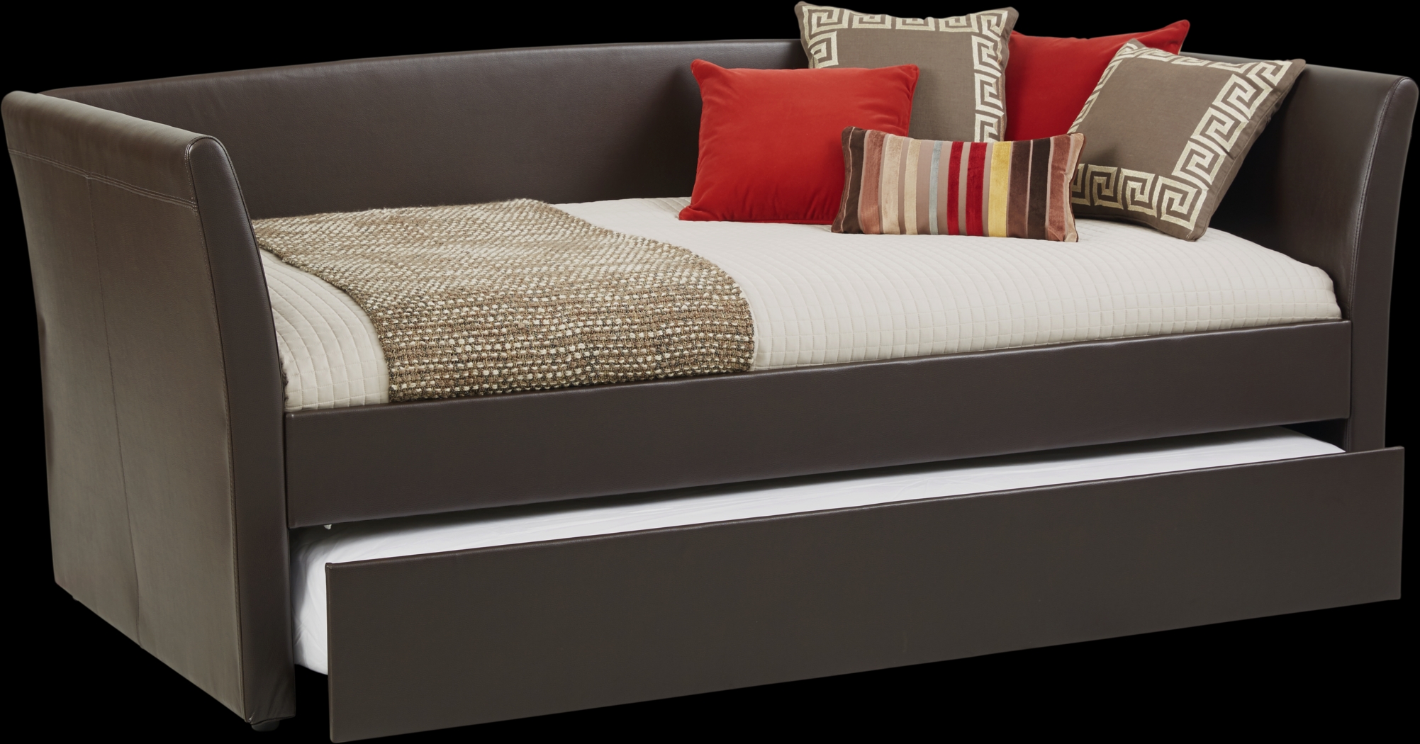 Brianne Brown Daybed with Trundle - Thumbnail - Image 1