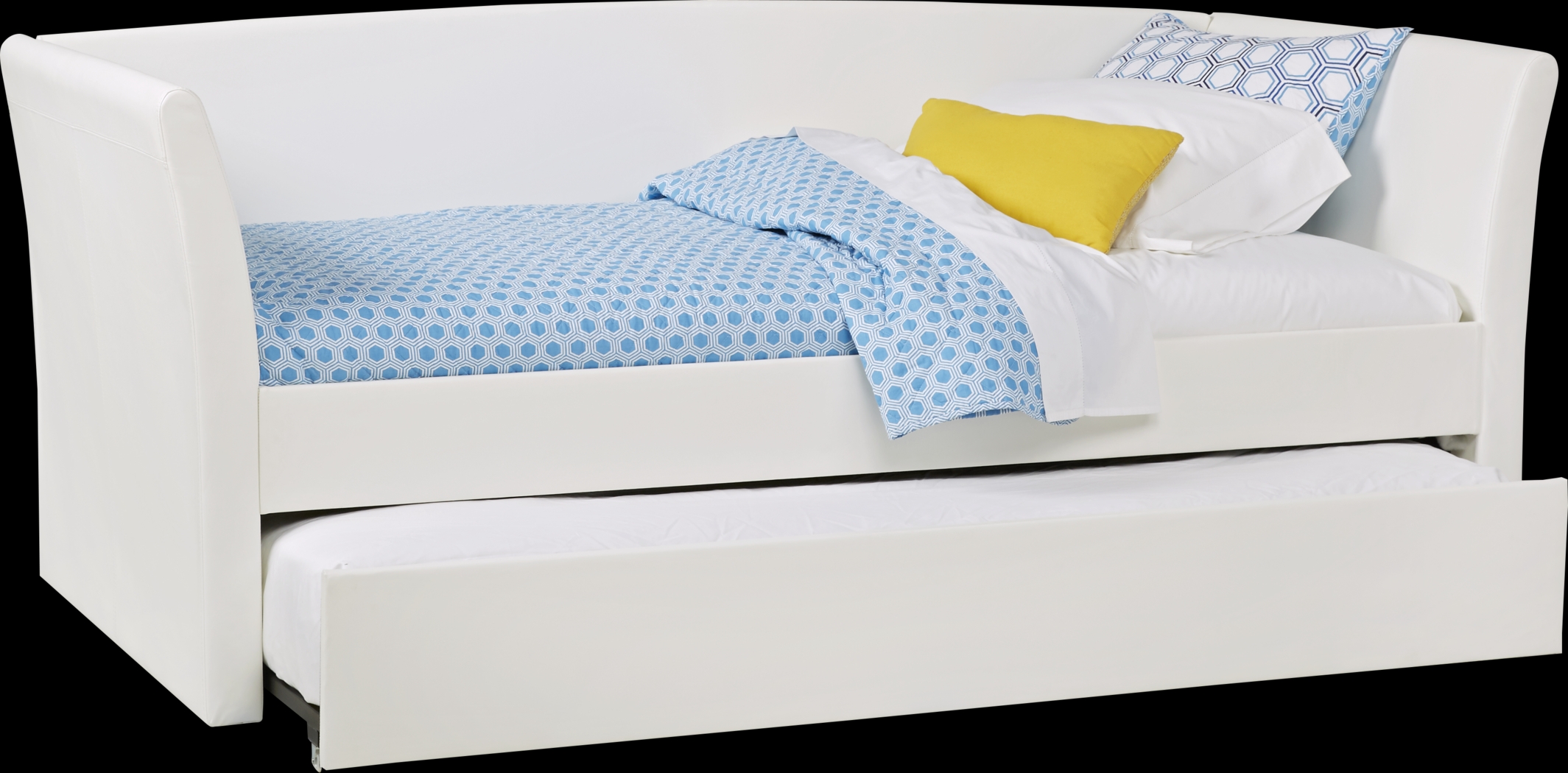 Brianne White Daybed with Trundle - Thumbnail - Image 1