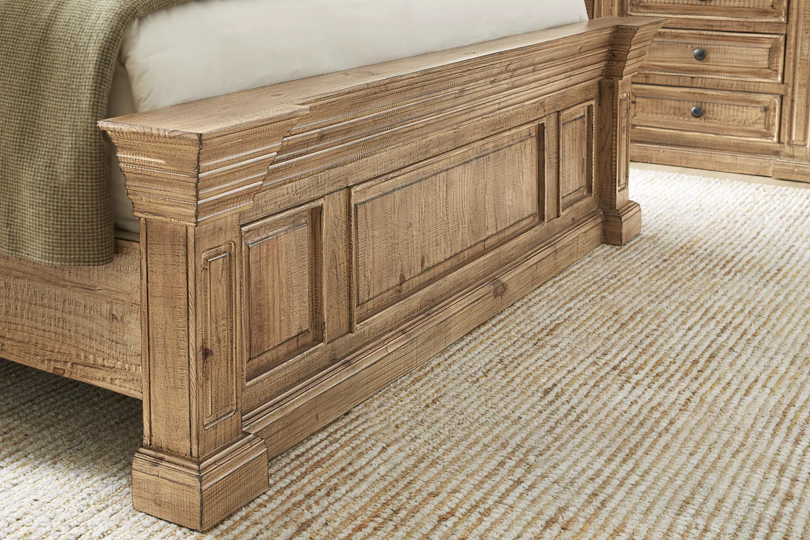 Briar Hill Natural 5 Pc Queen Panel Bedroom - Thumbnail - Image 4