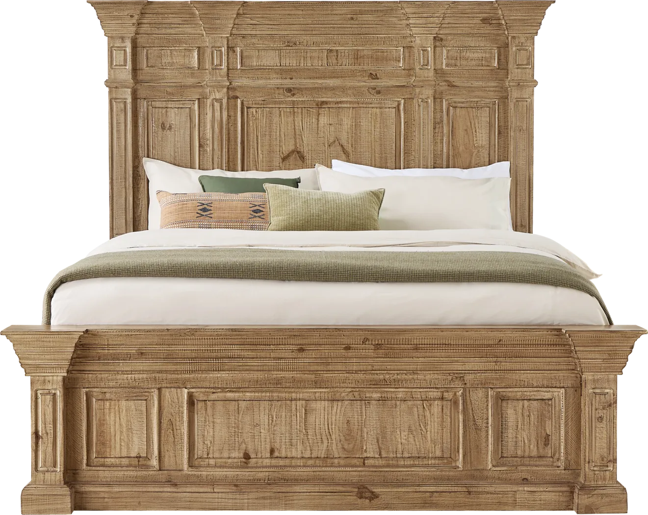 Briar Hill Natural 5 Pc Queen Panel Bedroom - Thumbnail - Image 2