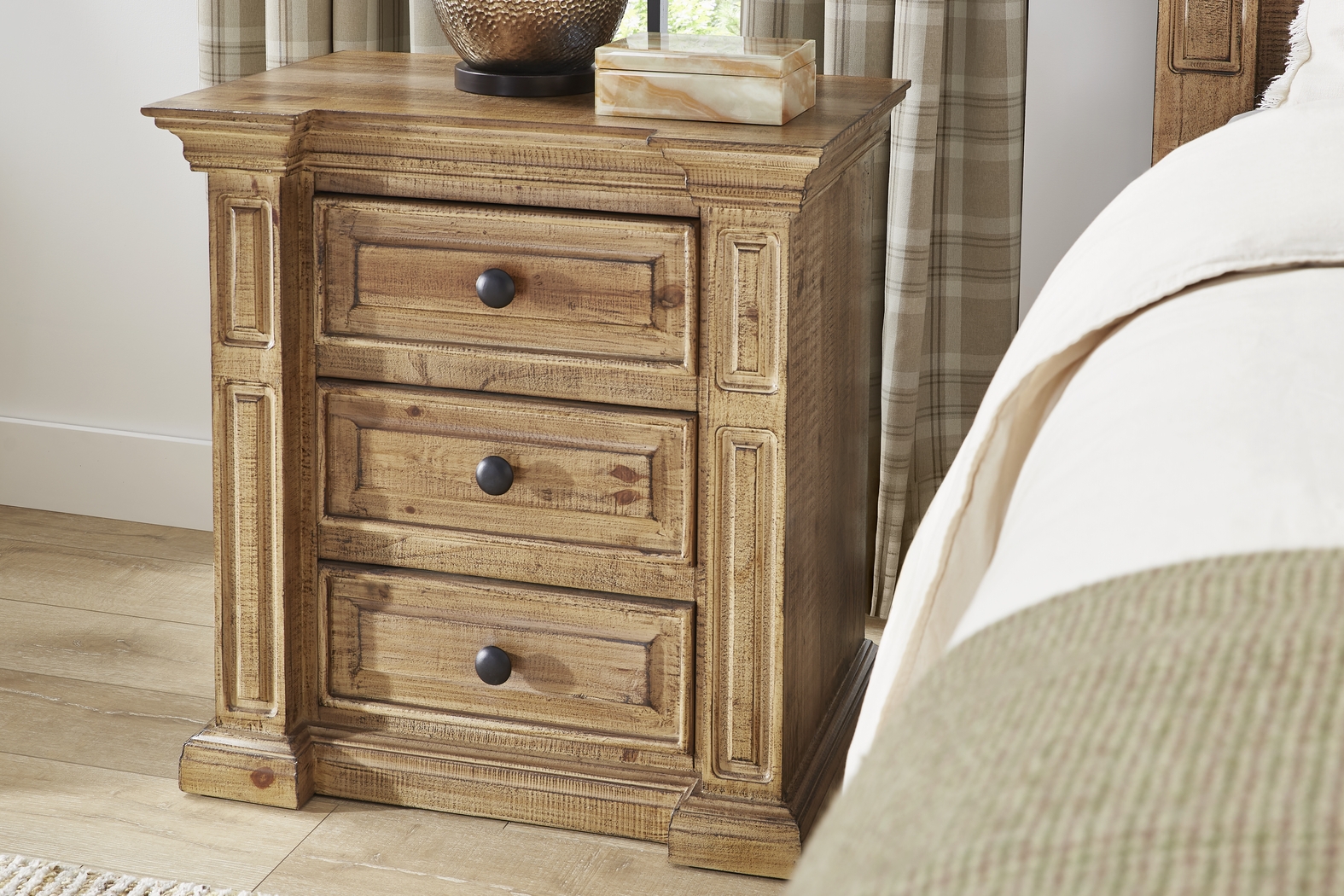 Briar Hill Natural Nightstand - Thumbnail - Image 3