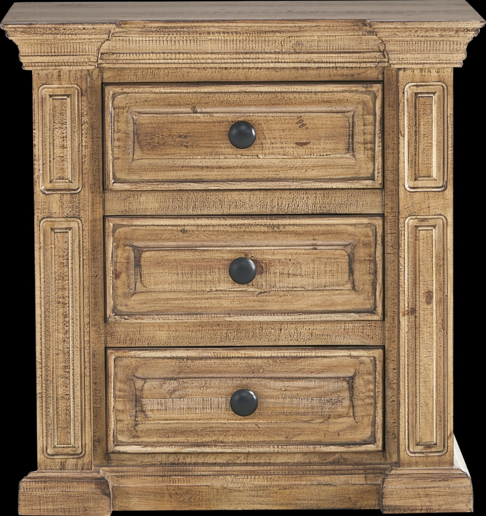 Briar Hill Natural Nightstand - Thumbnail - Image 1