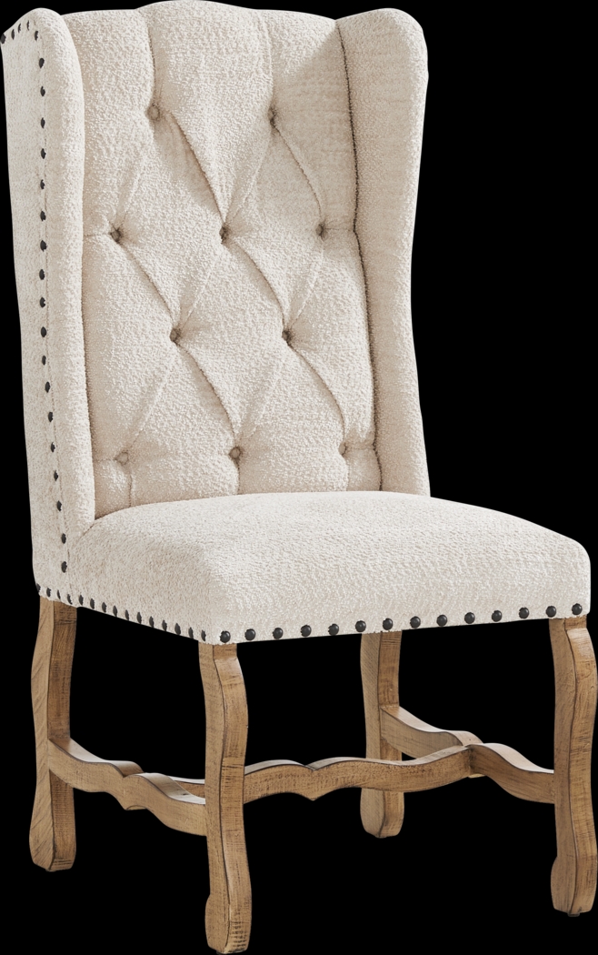 Briar Hill Natural Upholstered Side Chair - Thumbnail - Image 1
