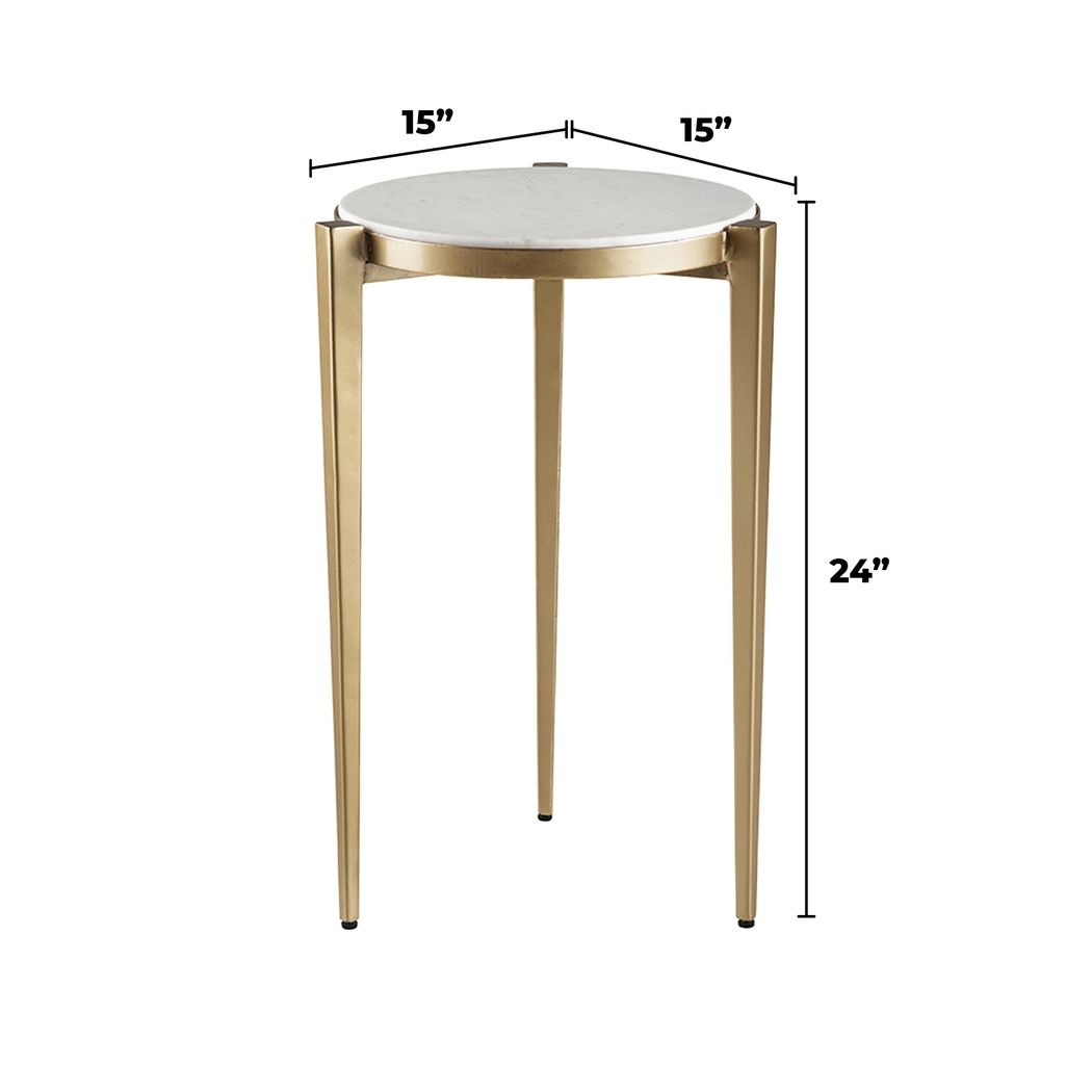 Briarbush White Accent Table - Thumbnail - Image 7