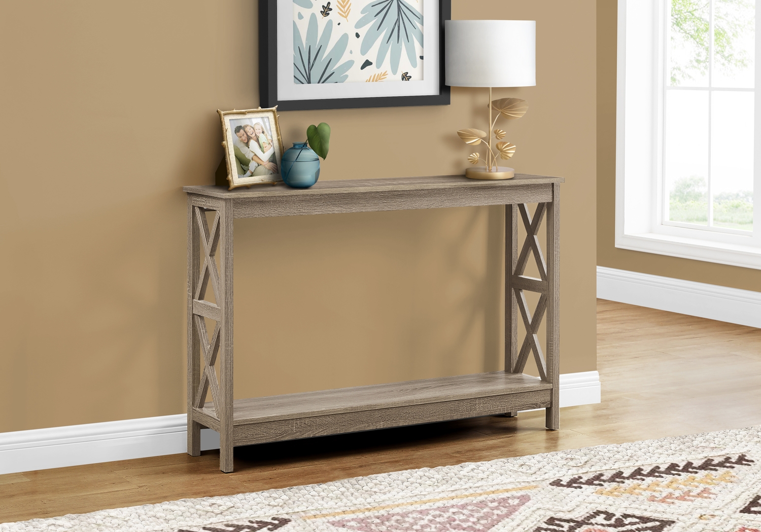 Briarfern Taupe Sofa Table - Thumbnail - Image 3
