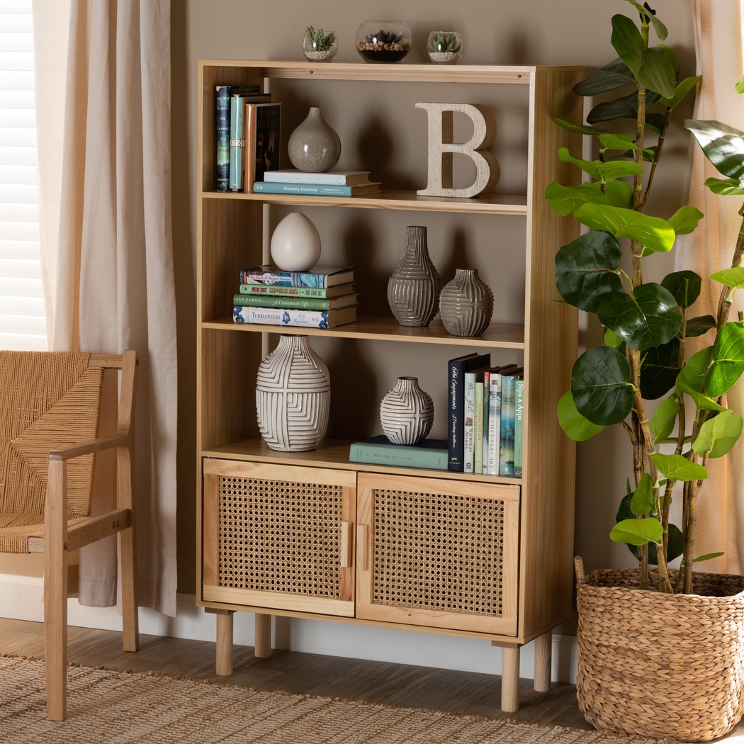 Briargrove Natural Bookcase - Thumbnail - Image 8
