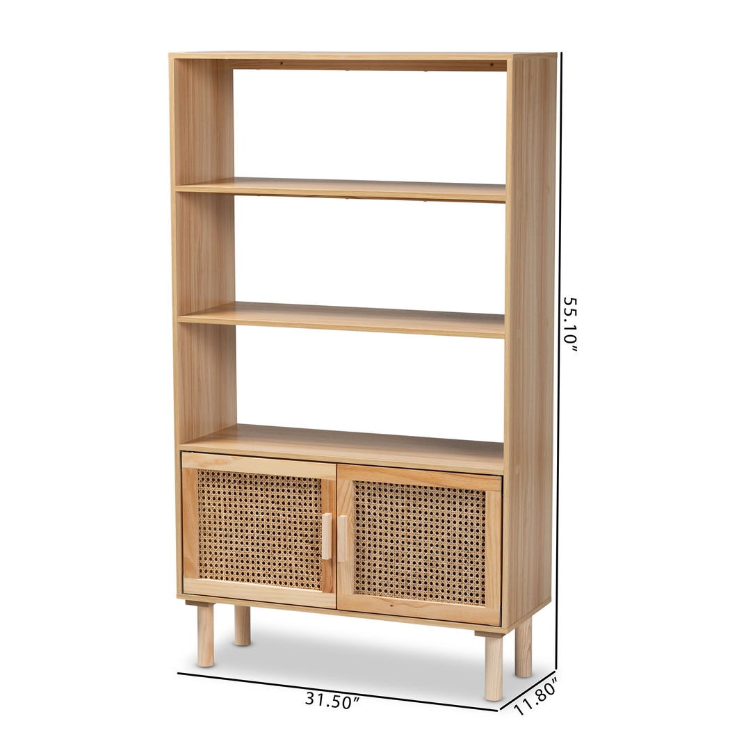 Briargrove Natural Bookcase - Thumbnail - Image 10