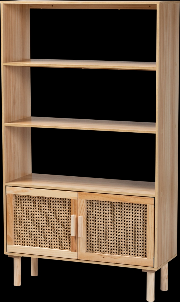 Briargrove Natural Bookcase - Thumbnail - Image 1