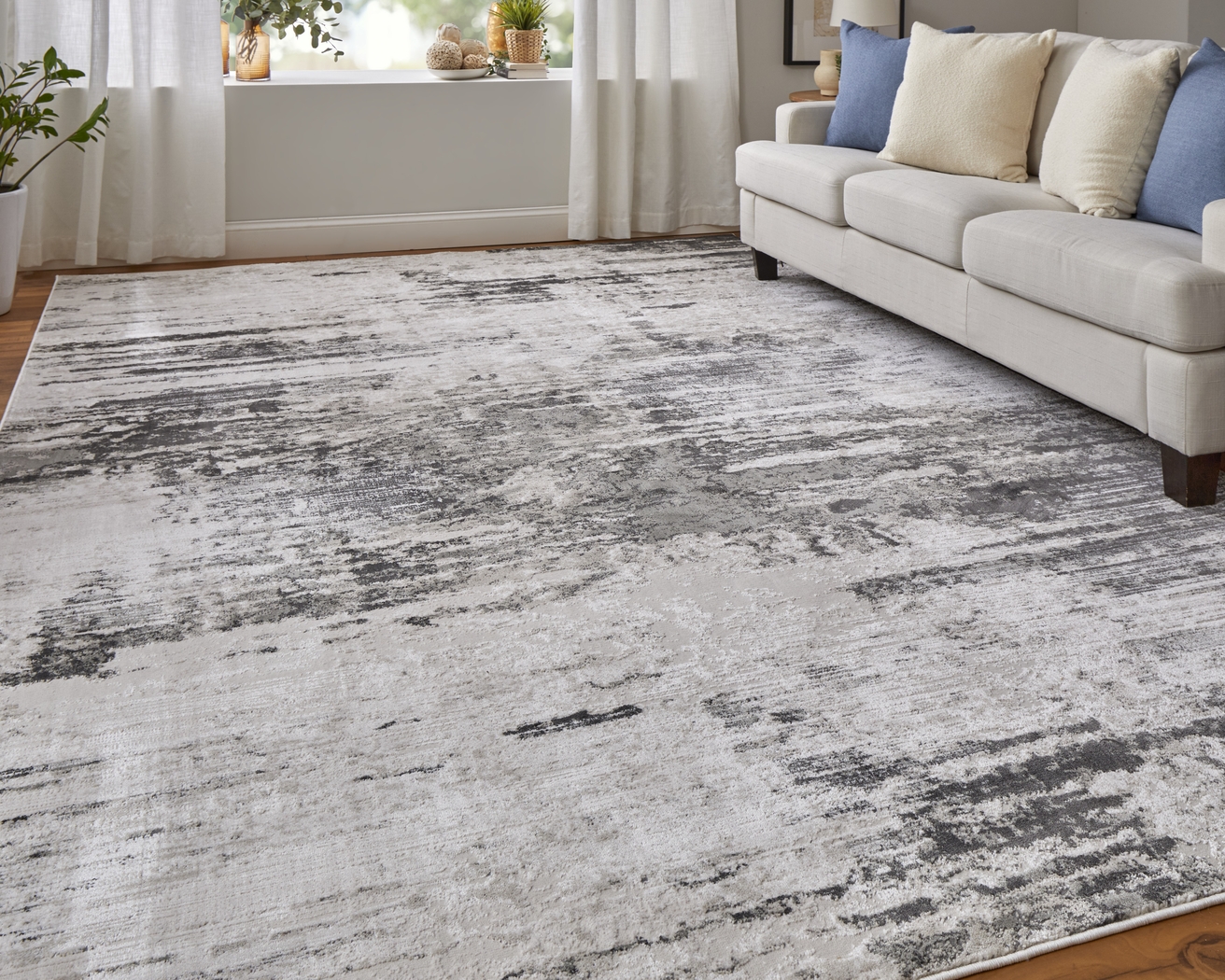 Briarpond Gray 5' x 8' Rug - Thumbnail - Image 3