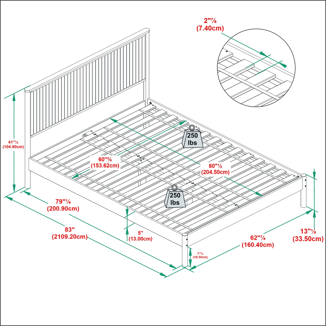 Briarthorne Natural Queen Bed - Thumbnail - Image 6