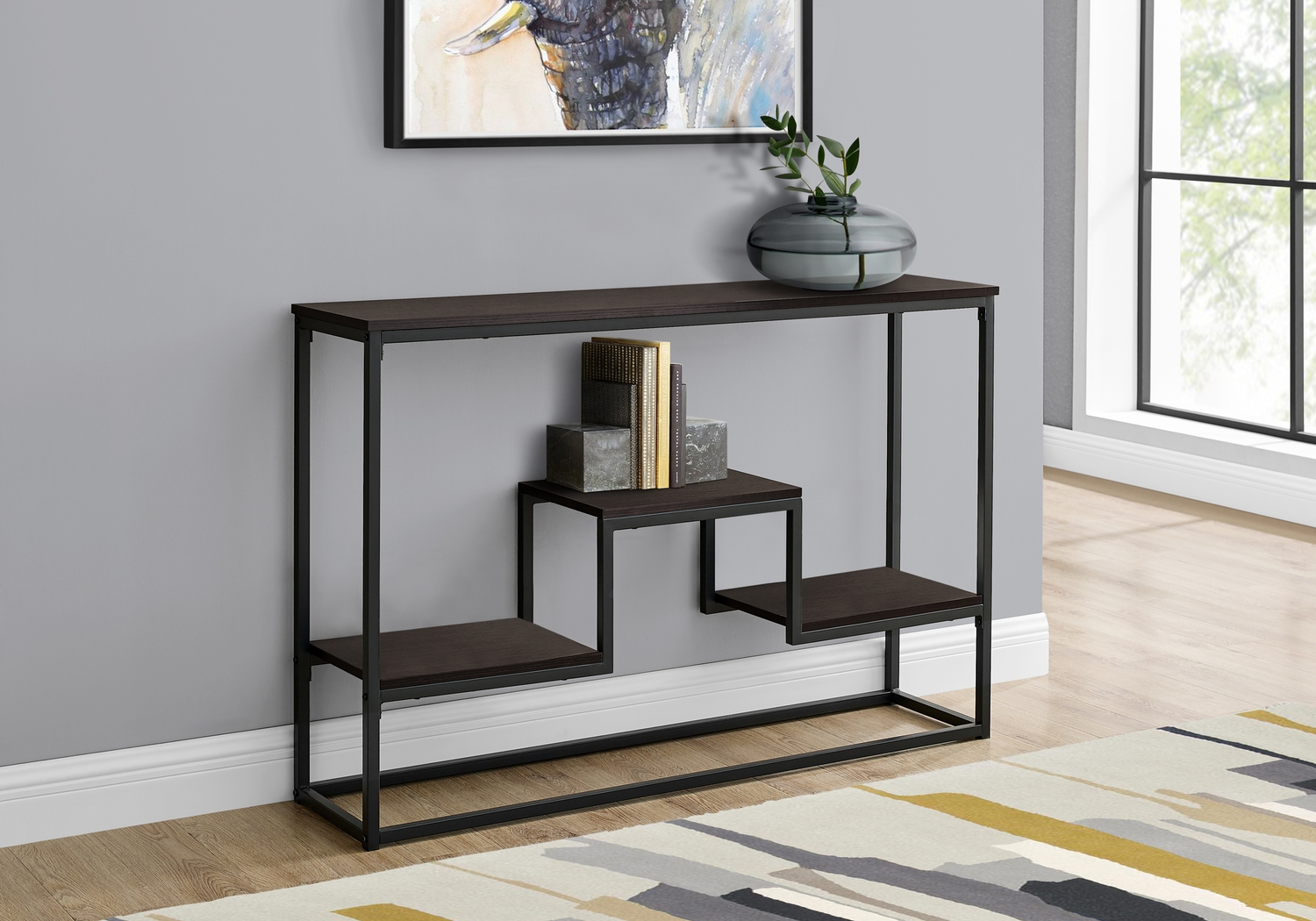 Briarvalley Espresso Sofa Table - Thumbnail - Image 3
