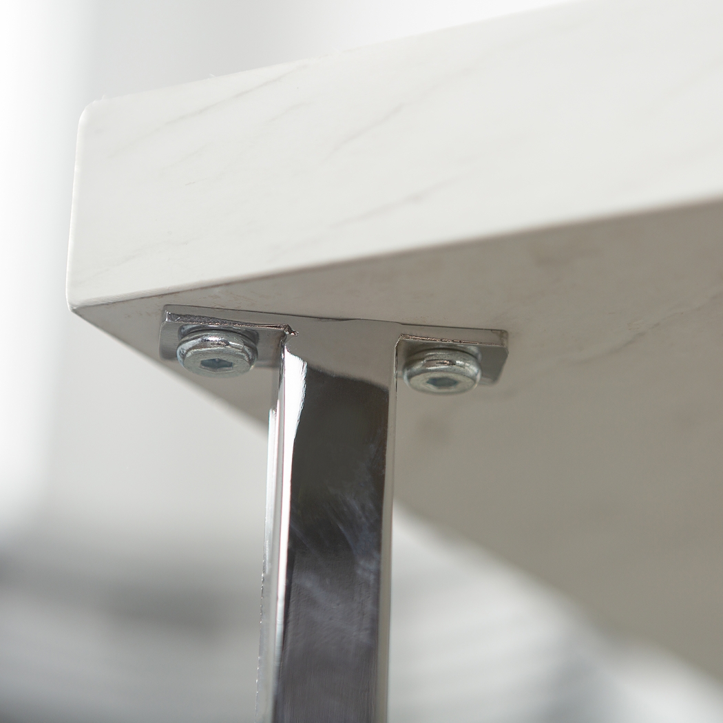 Briarwood Chrome Cocktail Table - Thumbnail - Image 4