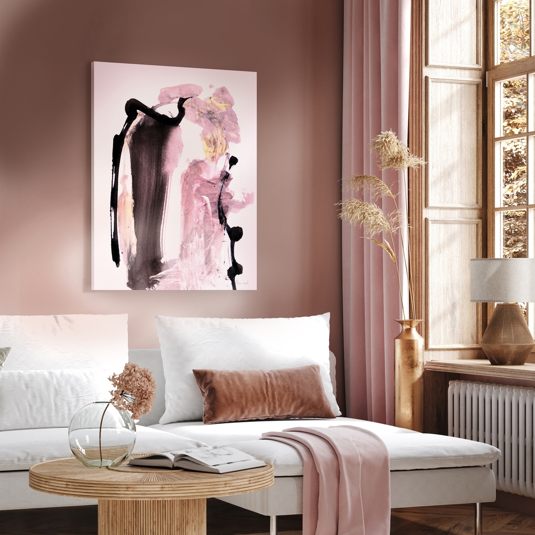 Briawood Pink Canvas Wall Art - Thumbnail - Image 2