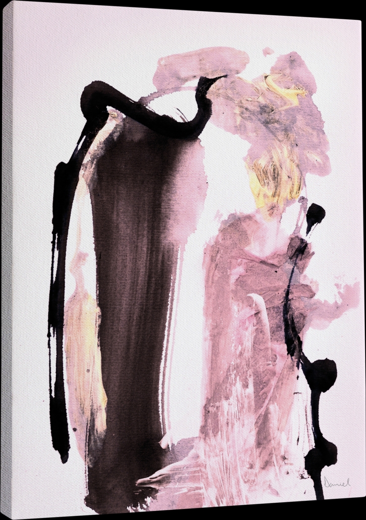 Briawood Pink Canvas Wall Art - Thumbnail - Image 1