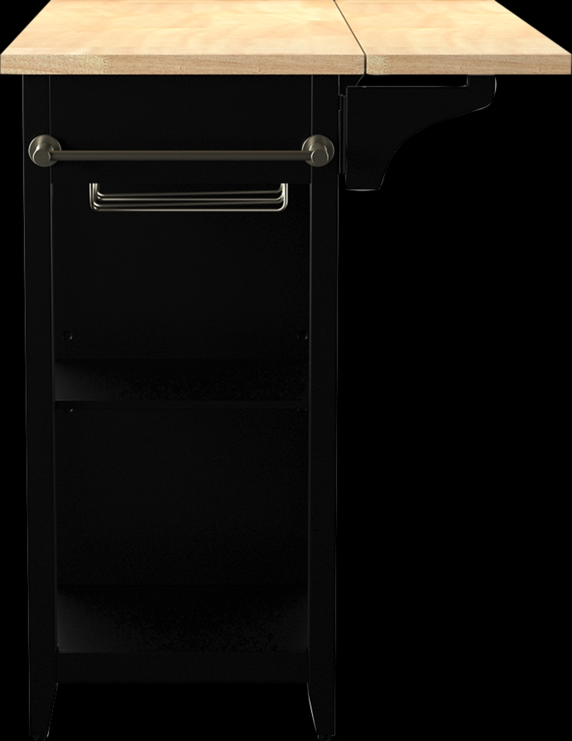 Brickellen Natural Kitchen Cart - Thumbnail - Image 4