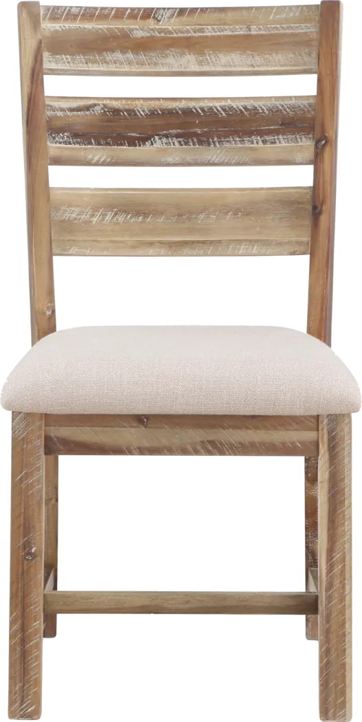 Brickhaven Natural Dining Chair - Thumbnail - Image 2