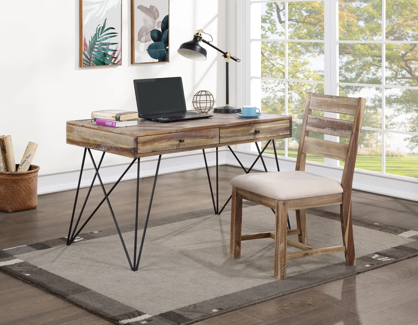 Brickhaven Natural Dining Chair - Thumbnail - Image 5