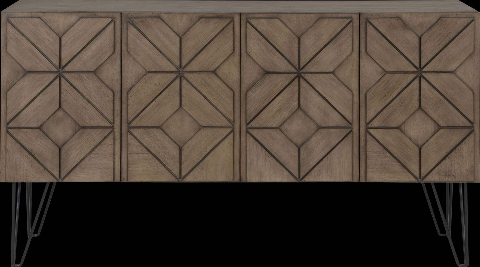 Bricksome Brown Credenza - Thumbnail - Image 2