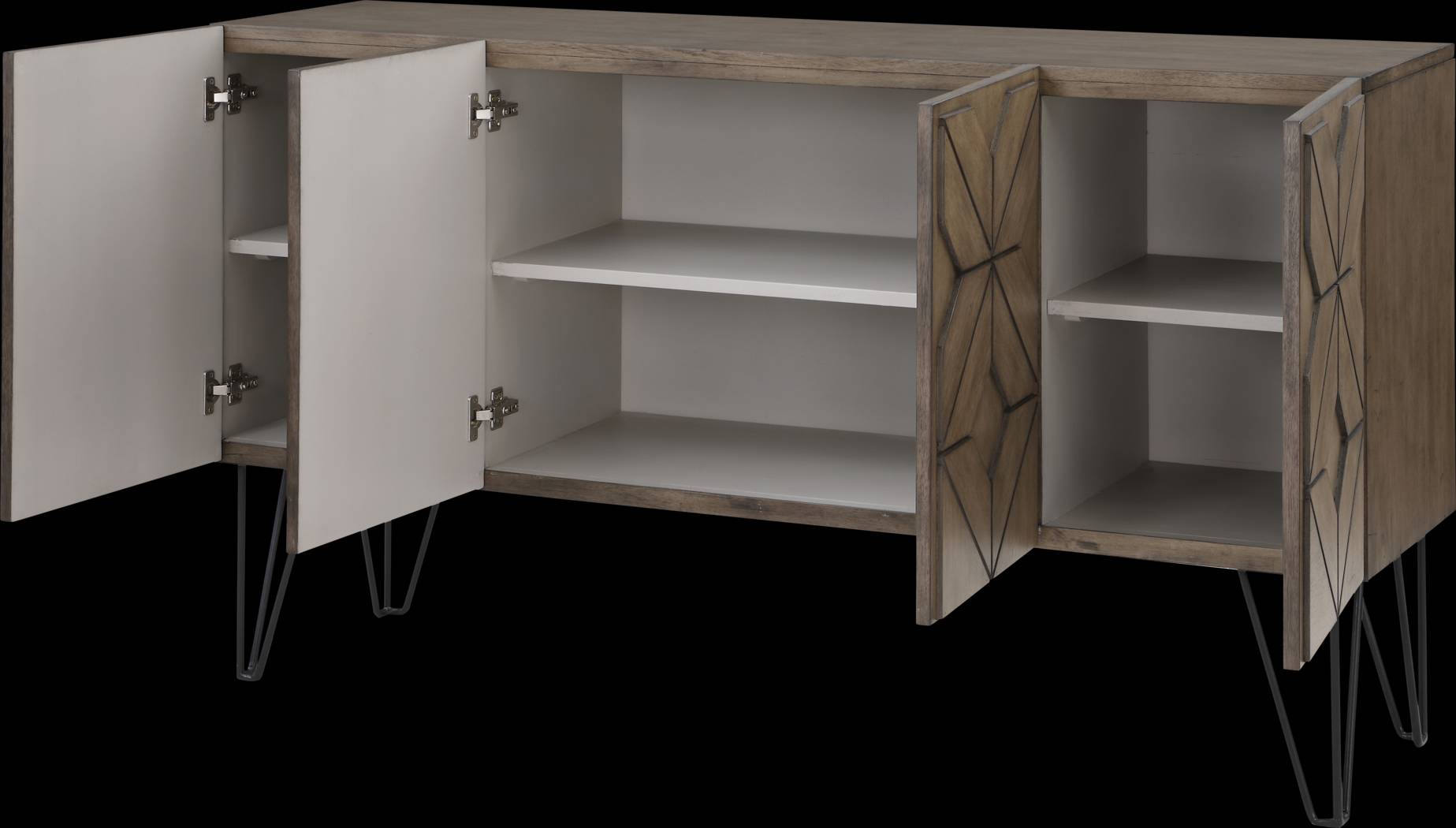Bricksome Brown Credenza - Thumbnail - Image 3