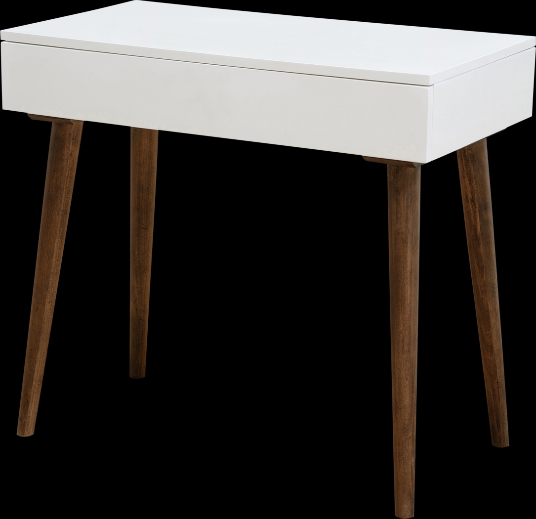 Bridgemor White Desk - Thumbnail - Image 3