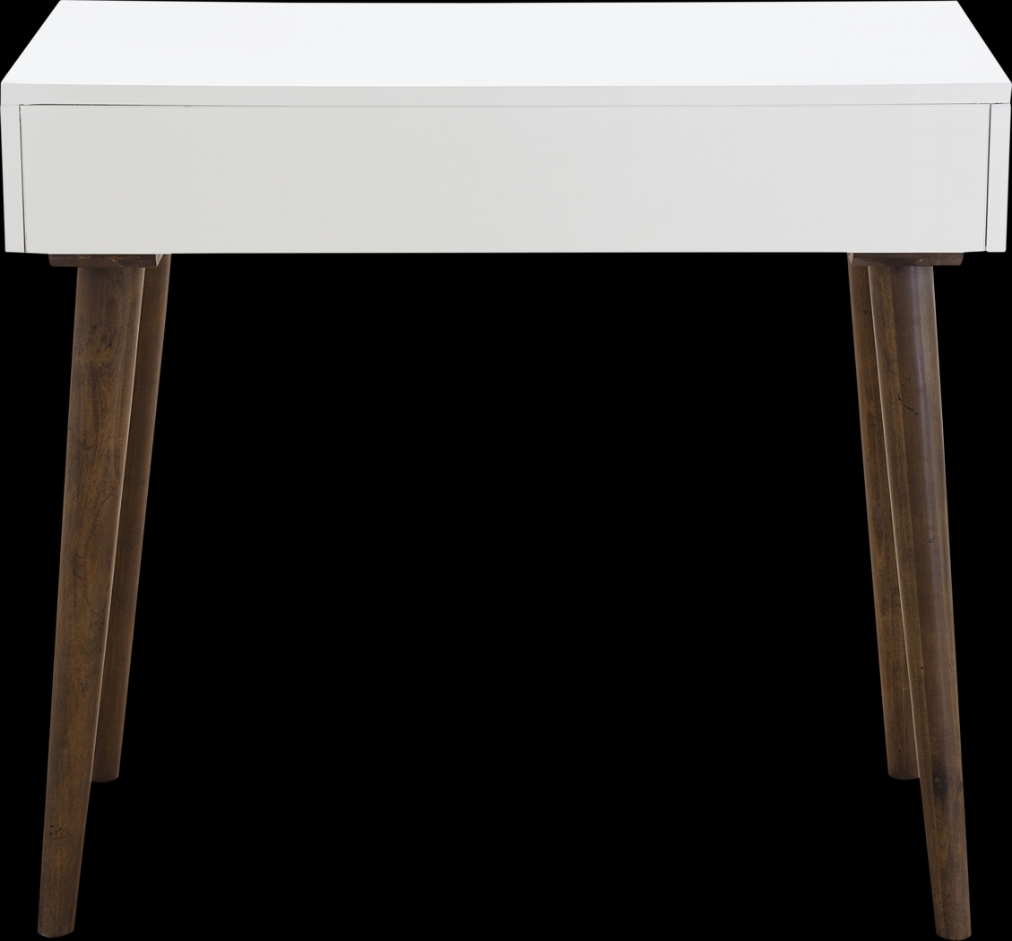 Bridgemor White Desk - Thumbnail - Image 4