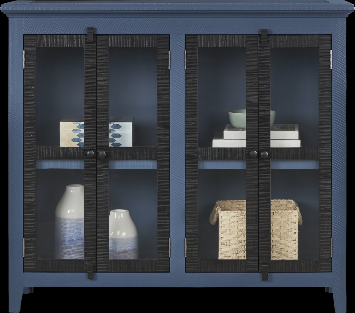 Bridgeport Blue 48" Accent Cabinet - Thumbnail - Image 2