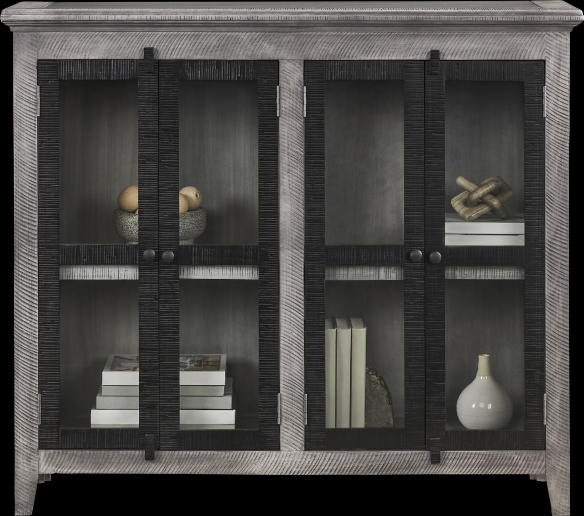 Bridgeport Gray 48" Accent Cabinet - Thumbnail - Image 2