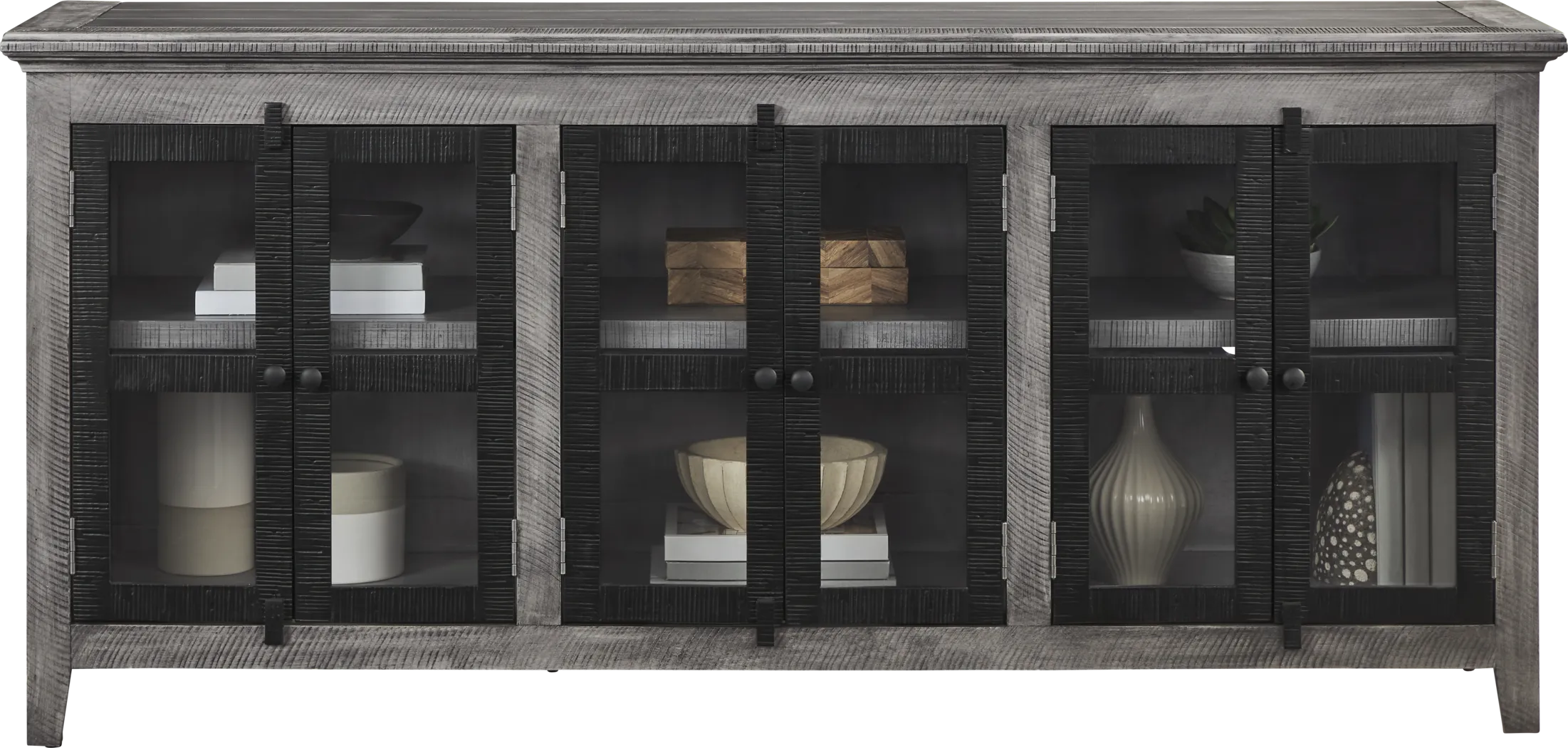 Bridgeport Gray 70" Console - Thumbnail - Image 2