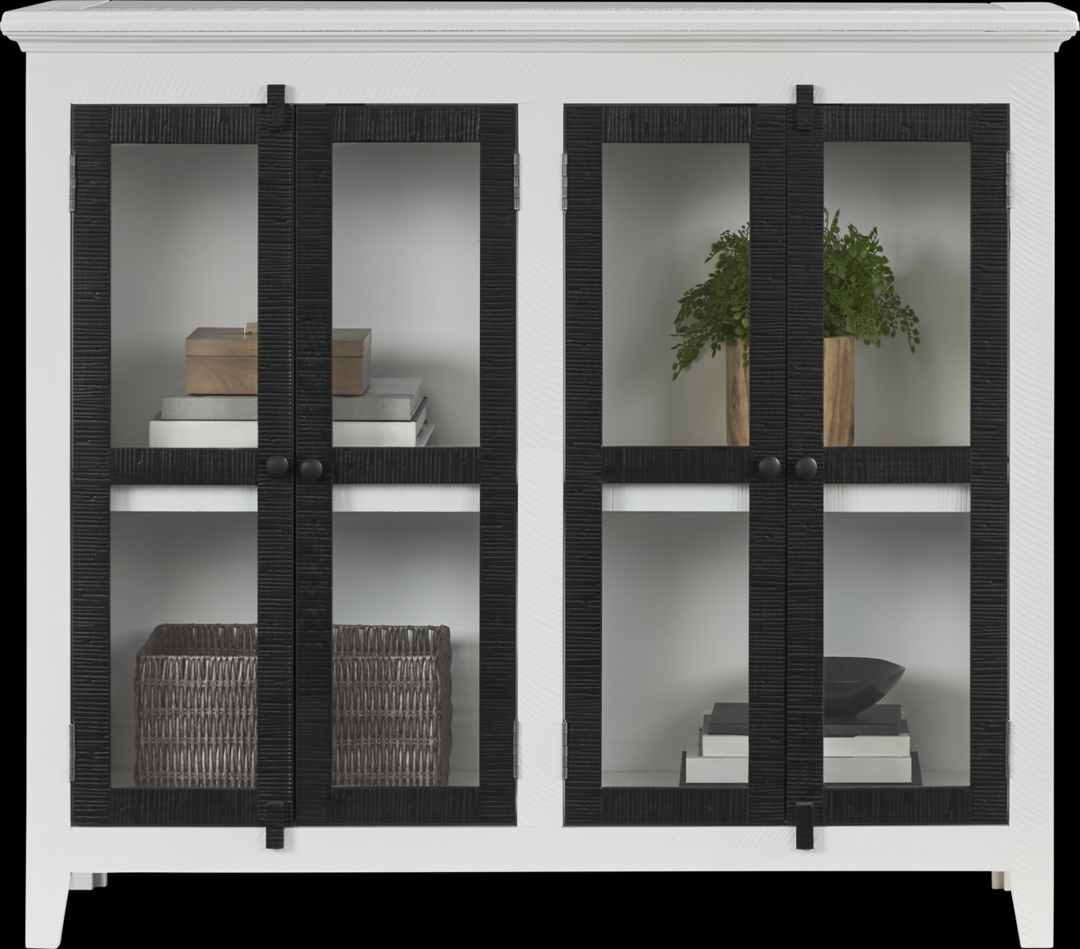 Bridgeport White 48" Accent Cabinet - Thumbnail - Image 2