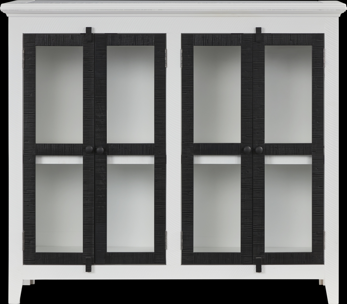 Bridgeport White 48" Accent Cabinet - Thumbnail - Image 1