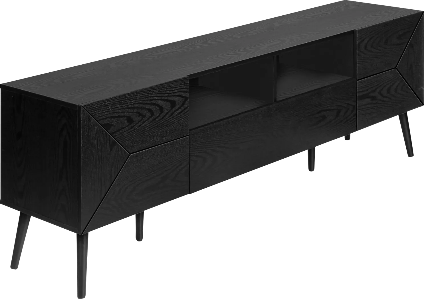 Bridgeware Black 71 in. Console - Thumbnail - Image 3