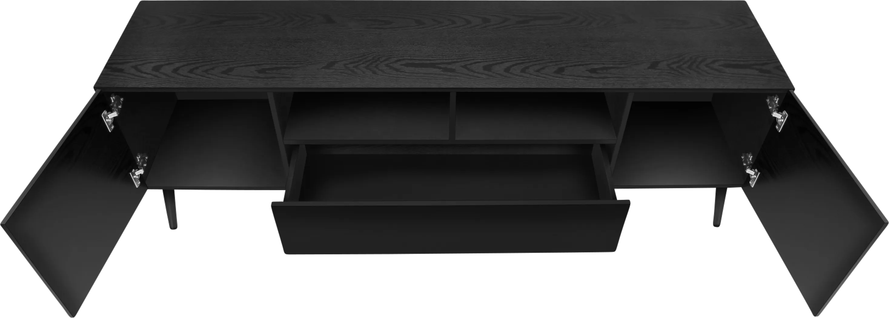 Bridgeware Black 71 in. Console - Thumbnail - Image 4