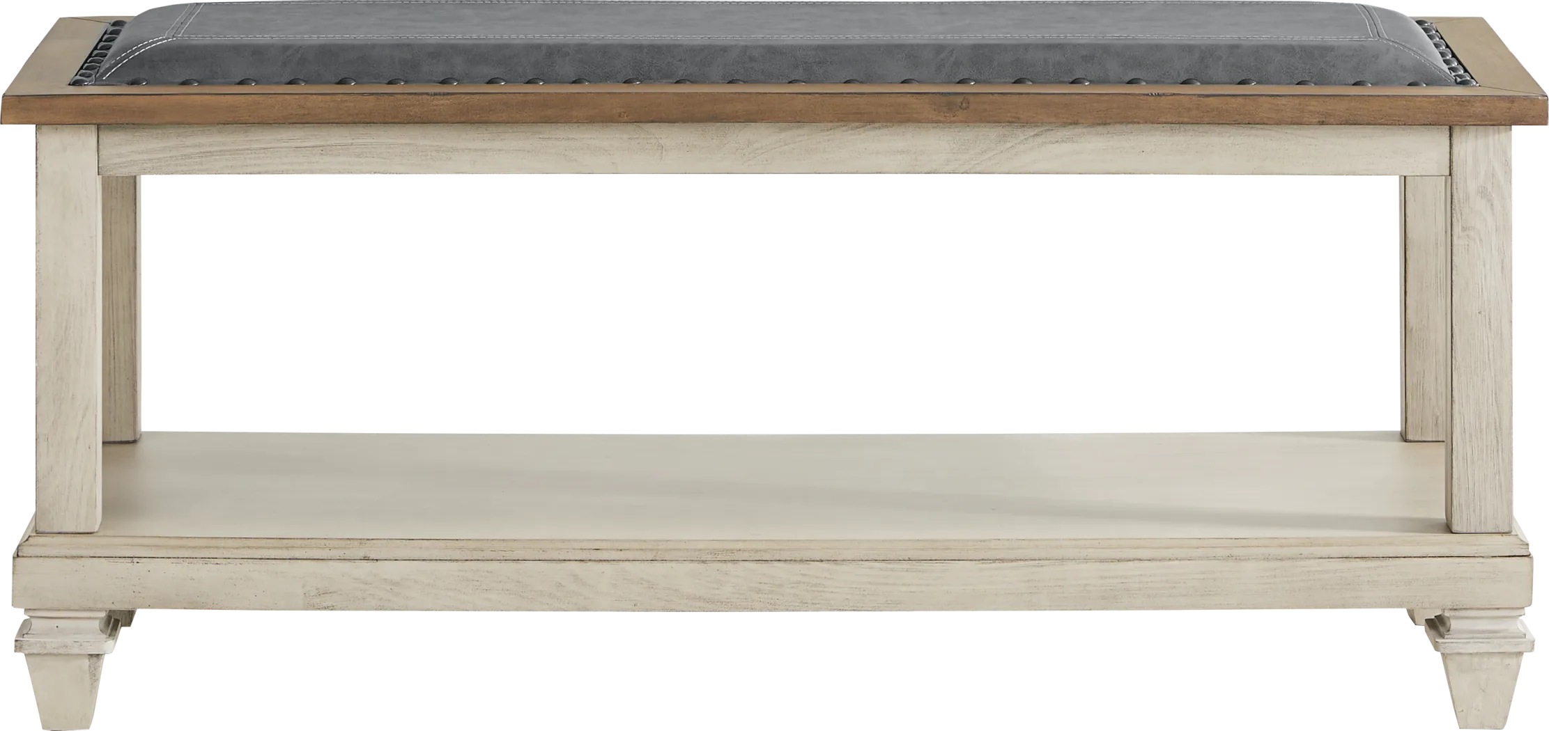 Bridgewood Cream Bench - Thumbnail - Image 2