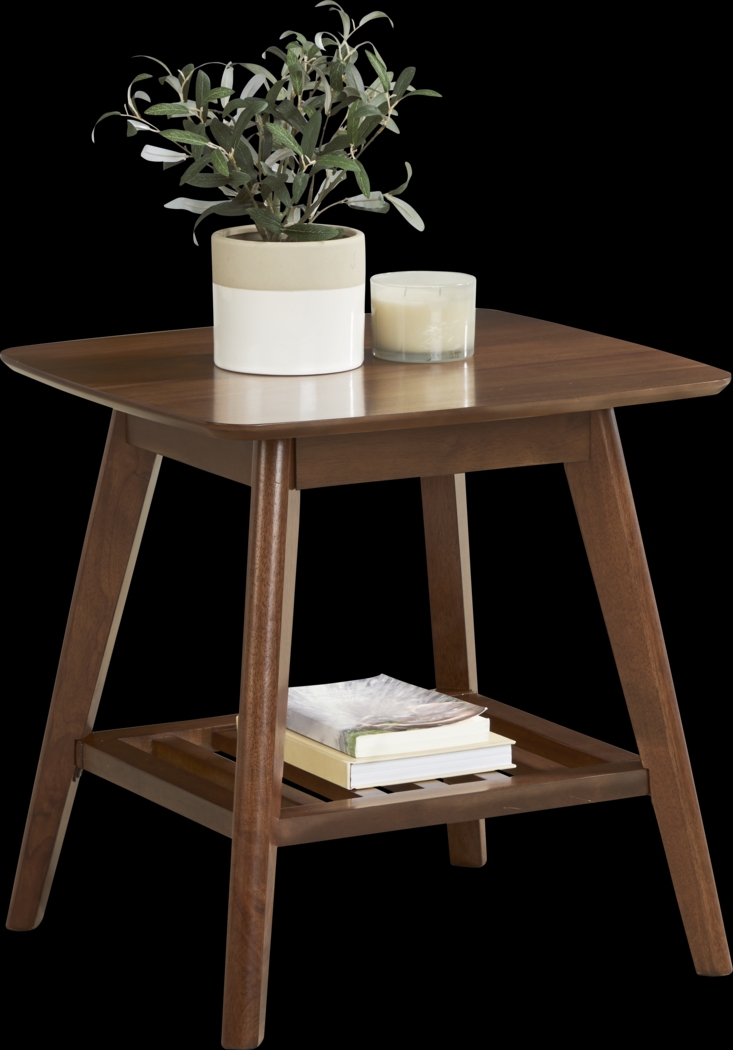 Duluth Caramel Leather 6 Pc Sectional Living Room - Thumbnail - Image 13