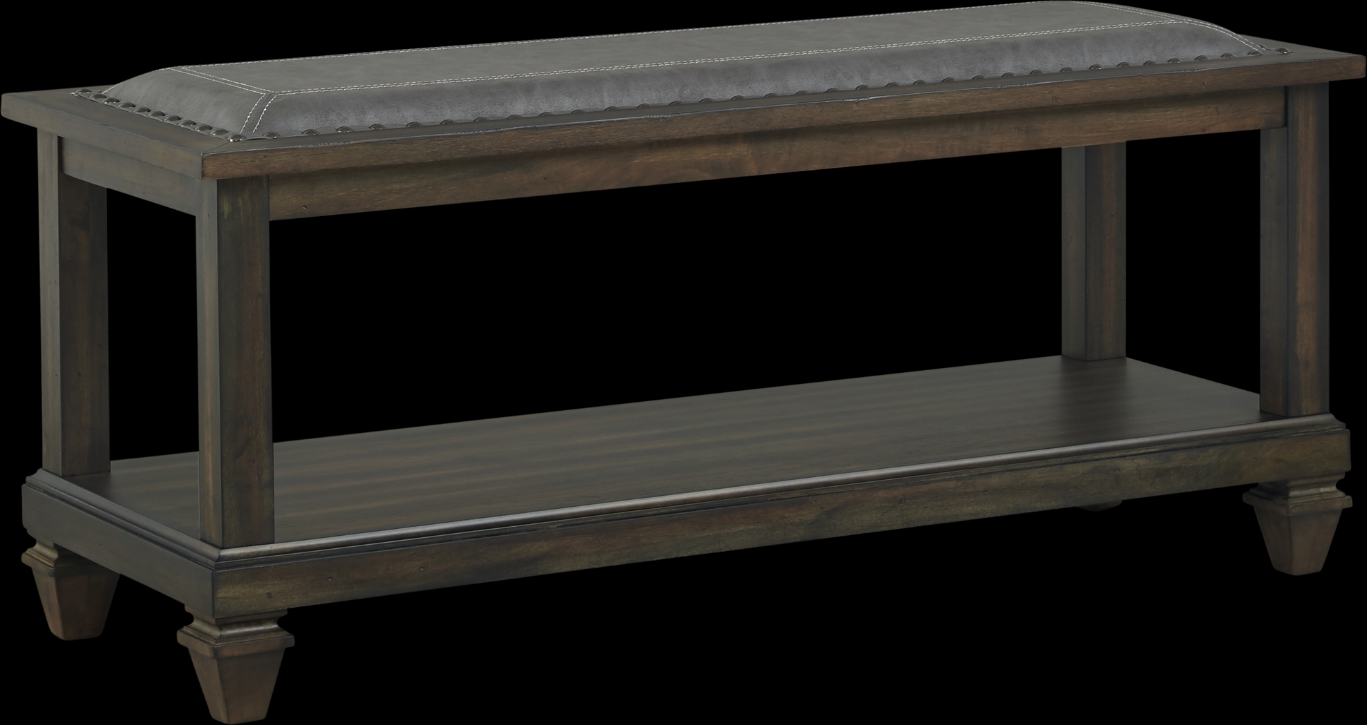 Bridgewood Walnut Bench - Thumbnail - Image 1