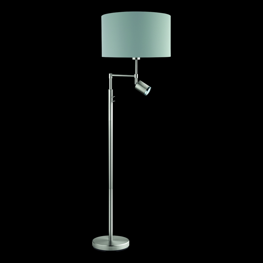 Bridleton Bay Nickel Floor Lamp - Thumbnail - Image 1