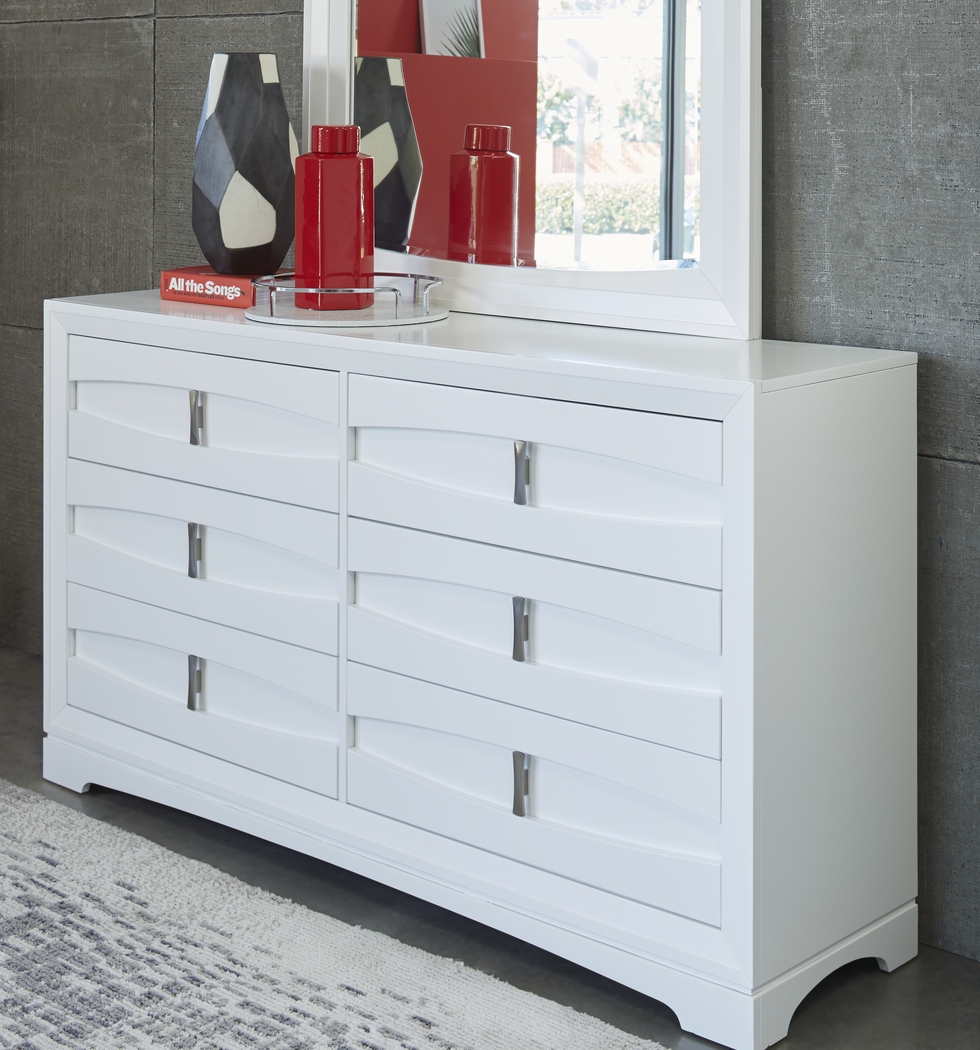 Brielle White Dresser - Thumbnail - Image 2