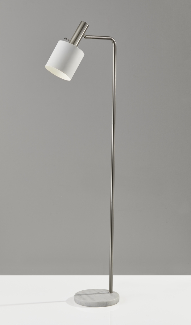 Brierdale White Floor Lamp - Thumbnail - Image 2